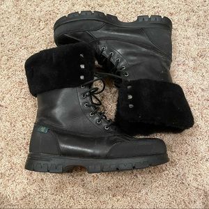 🛍SALE Ralph Lauren Fur Trim Snow Boots